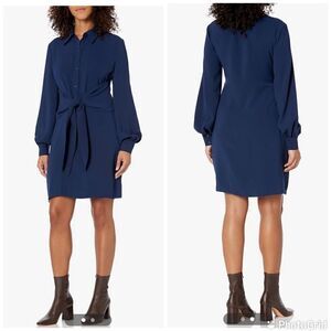 NWT Trina Turk Danna Dress in Ink Dress Shirt dress